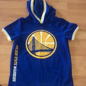 kids warriors hoodie